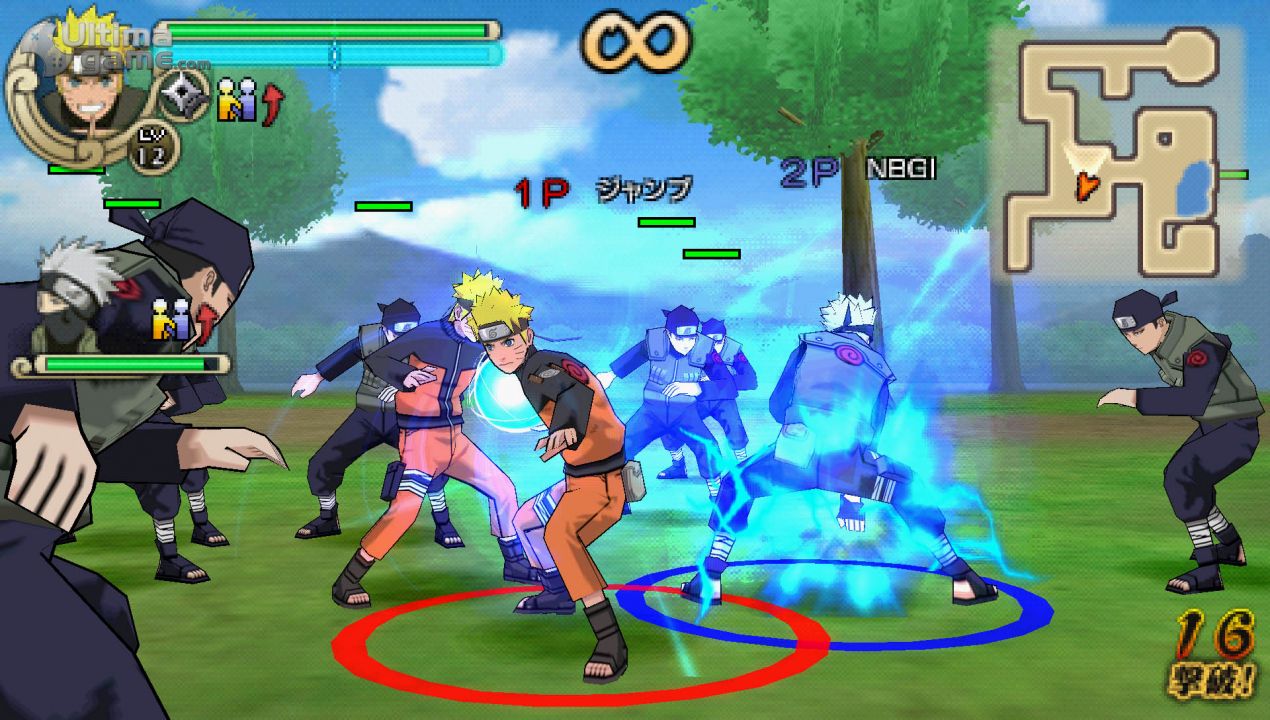 naruto ultimate ninja impact ppsspp black screen